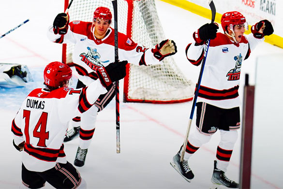 Friday Finals: Titans, Ice Dogs stay alive with Game 3 wins, North  American Hockey League