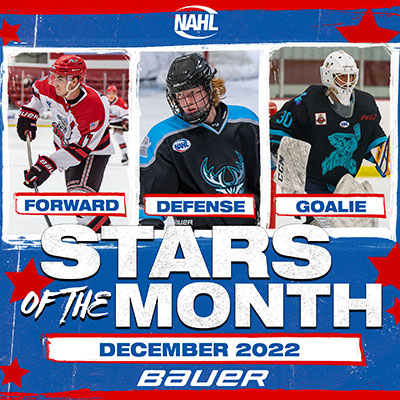 NAHL announces monthly player awards for November, North American Hockey  League