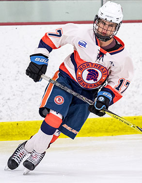 nahl lovell generals hockey defenseman league north american ncaa commitment makes di excited northeast announce timothy