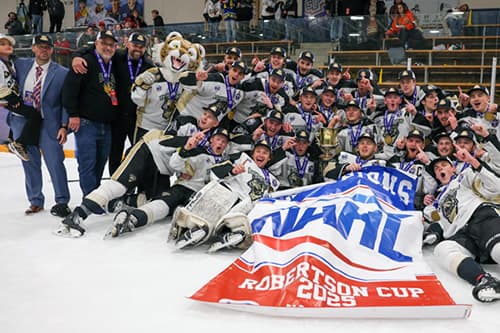 2025 NAHL Robertson Cup Champions - Bismarck Bobcats